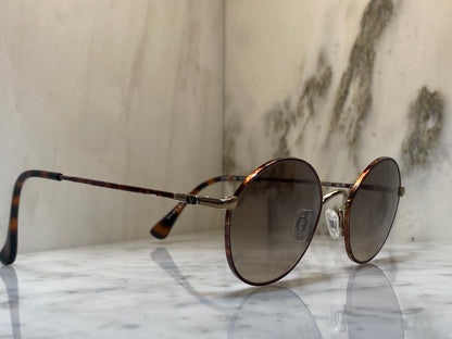 Vintage round metal sunglasses